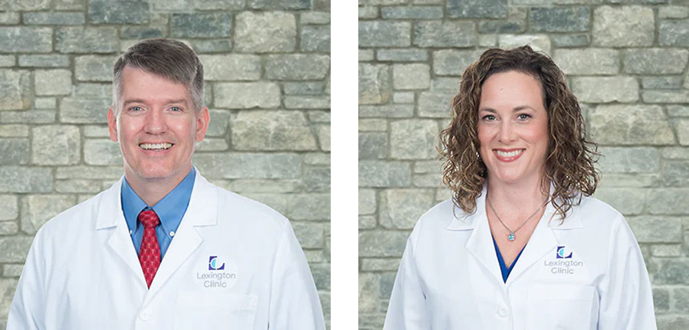 Lexington Clinic Welcomes Two New Physicians